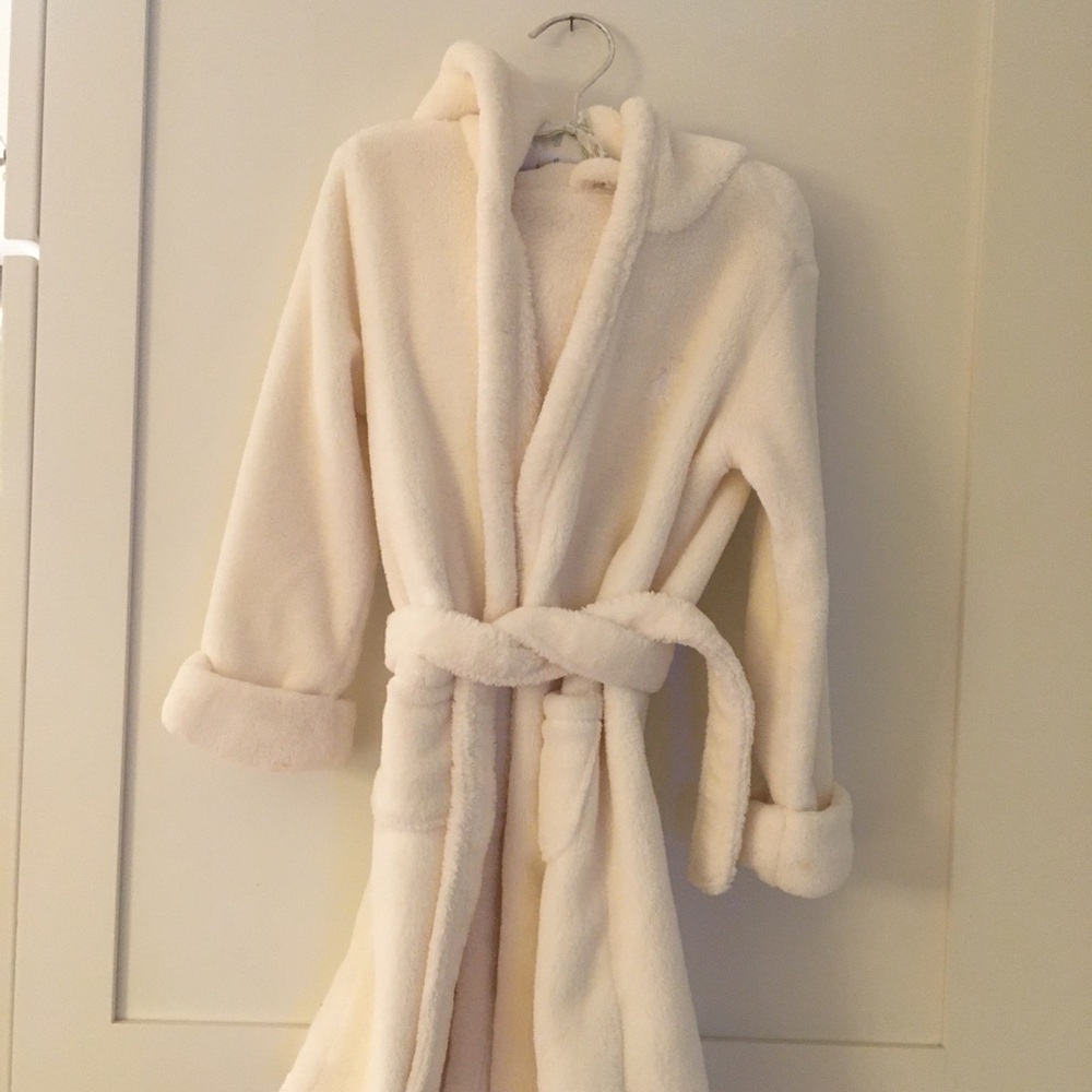 GAP Kids Cream Pajama Robe